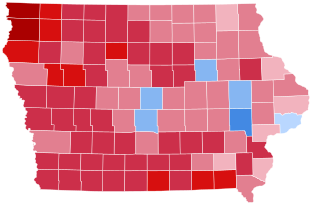 Iowa elnökválasztási eredményei 2016.svg