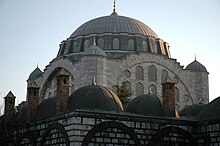 Истанбул - Mesquita de Mihrimah - Cúpula.JPG