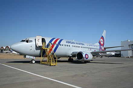 The new Jordan Aviation livery – JY-JAY June 2012