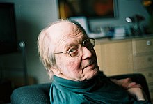Jaan Kross is the most translated Estonian writer. Jaan Kross in 2004.jpg