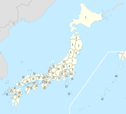Japan (-Kuril Islands), administrative divisions - Nmbrs - monochrome.svg