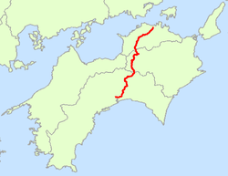 Japan National Route 32 Map.png