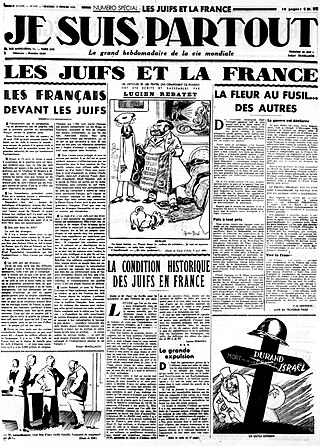 <i>Je suis partout</i> French newspaper
