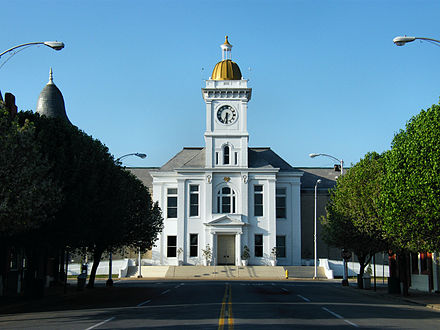 South façade of the Courthouse