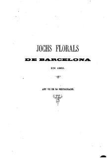 Jochs Florals de Barcelona en 1865.djvu