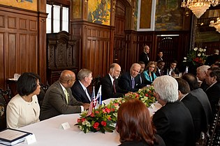 Tuolloinen Yhdysvaltain varapresidentti Joe Biden vierailulla vuonna 2013.