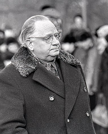 Johannes Käbin, leader of the Communist Party of Estonia from 1950 to 1978