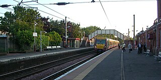 Johnstone railway station Railway station in Renfrewshire, Scotland