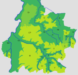 Kaart met plateaus en dalen Zuid-Limburg.PNG