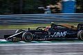 Kevin Magnussen driving the Haas VF-19 at the 2019 Hungarian Grand Prix