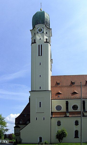 File:Kirchturm, Abtei Schweiklberg.jpg