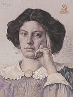 Portret van Ita Mees (1913), collectie Drents Museum.
