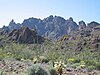 Kofa Mountains in the Kofa National Wildlife Refuge