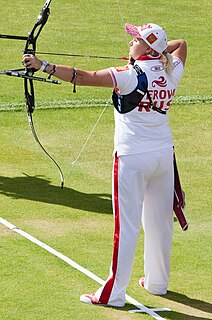 Ksenia Perova Russian archer