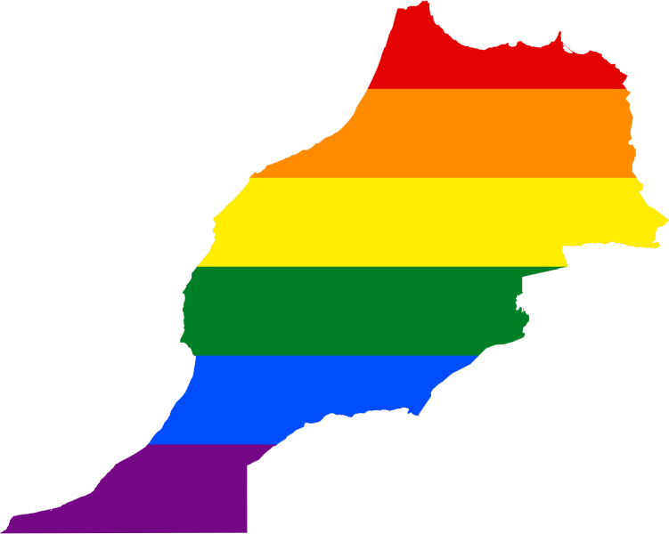 File:LGBT flag map of Morocco.svg