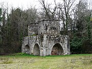 Les vestiges de la forge d'Ans.