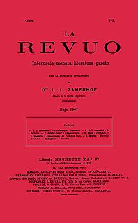 <i>La Revuo</i> Magazine written in the Esperanto language