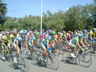 Vuelta (itinero de Hispanio) en Santandero, sept. 2003