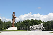 The Samjiyon Grand Monument Laika ac Samjiyon Grand Monument (7998446015).jpg