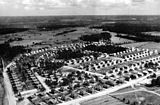 Maisons Rintamamiestalo (Vétérans de guerre) à Karjasilta, Oulu (en 1950).