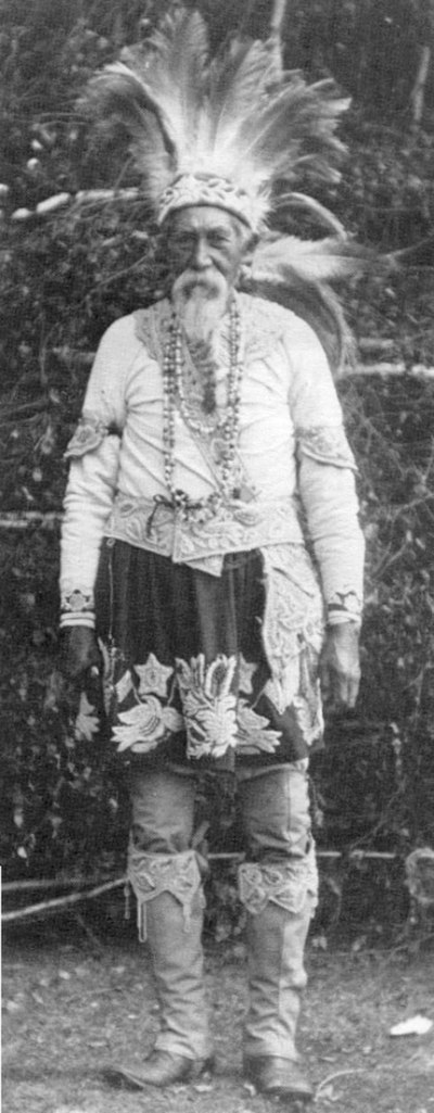 Lester Skeesuk (Brothertown Indian), ca. 1920