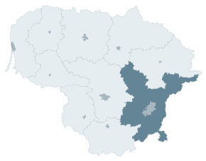 Poziția localității Vilnius