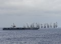 Live ordnance is dropped in the Pacific Ocean near USS Nimitz (CVN-68) on 1 December 2017 (171201-N-ZR324-047).JPG