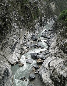 Liwu River in Taroko National Park