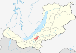 Ivolginskij rajon – Mappa