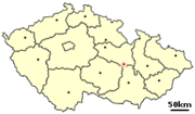 Miniatuur voor Bestand:Location of Czech village Trpin.PNG