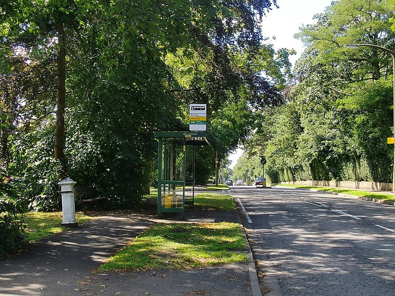 File:Location of a City Corporation coal-tax post, Church Road, Little Heath - geograph.org.uk - 3599013.jpg