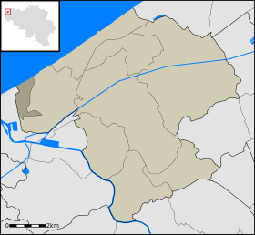 Localisation de Lombardsijde