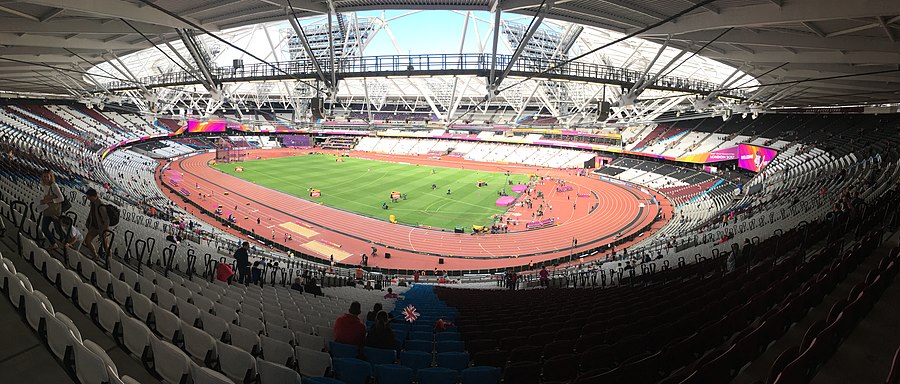 Dějiště mistrovství – Olympijský stadion v Londýně