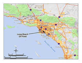 <span class="mw-page-title-main">Long Beach Oil Field</span> Large oil field underneath cities of California, United States