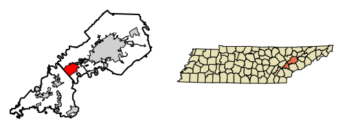 File:Loudon County Tennessee Incorporated and Unincorporated areas Farragut Highlighted 4725760.svg