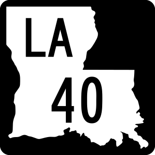 <span class="mw-page-title-main">Louisiana Highway 40</span> State highway in Louisiana, United States