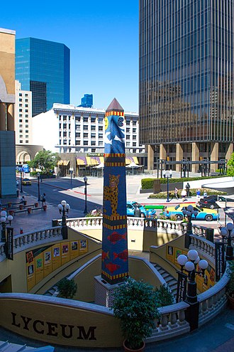 Building of Lyceum Theatre Obelisk in San Diego Lyceum Theatre Obelisk.jpg