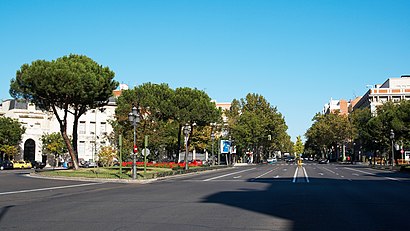 Cómo llegar a Plaza del Marqués de Salamanca en transporte público - Sobre el lugar