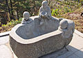 Manbulsa (Ten Thousand Buddhas Temple), in the Manbul Mountains, is a Buddhist Temple that has considerably more than Ten Thousand Buddhas represented throughout this new sprawling temple complex.