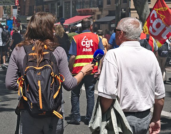 Français : Manifestation contre la loi travail à Toulouse, le 23 juin 2016 English: Demonstration against French labour law in Toulouse, June 23, 2016