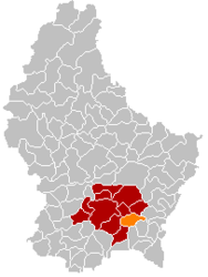 Contern - Carte