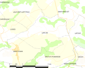 Map commune FR insee code 31274.png