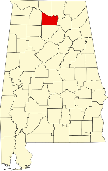 File:Map of Alabama highlighting Morgan County.svg