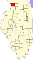 Carroll County - Carte