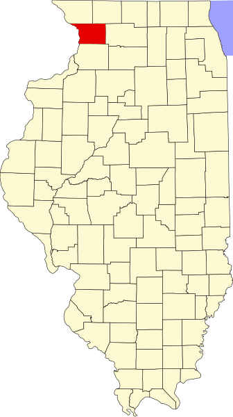 صورة:Map of Illinois highlighting Carroll County.svg