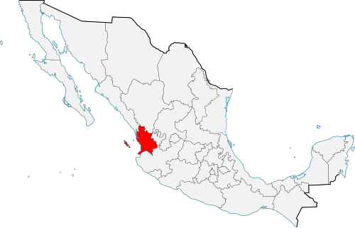 File:Map of Mexico NAY.svg