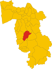 Localizarea Chianni în Provincia Pisa