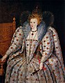 Marcus Gheeraerts (II) - Portrait of Queen Elisabeth I - WGA08657.jpg