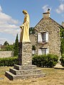 Statue de la Vierge au hameau des Hautiers.