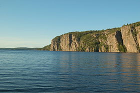 A Lac Mazinaw cikk illusztráló képe